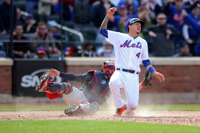 El infielder de los Mets de Nueva York, Wilmer Flores (Foto: Reuters)