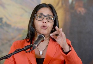 Delcy Rodríguez asegura que fuerzas del orden actuaron apegadas a Ley durante protestas