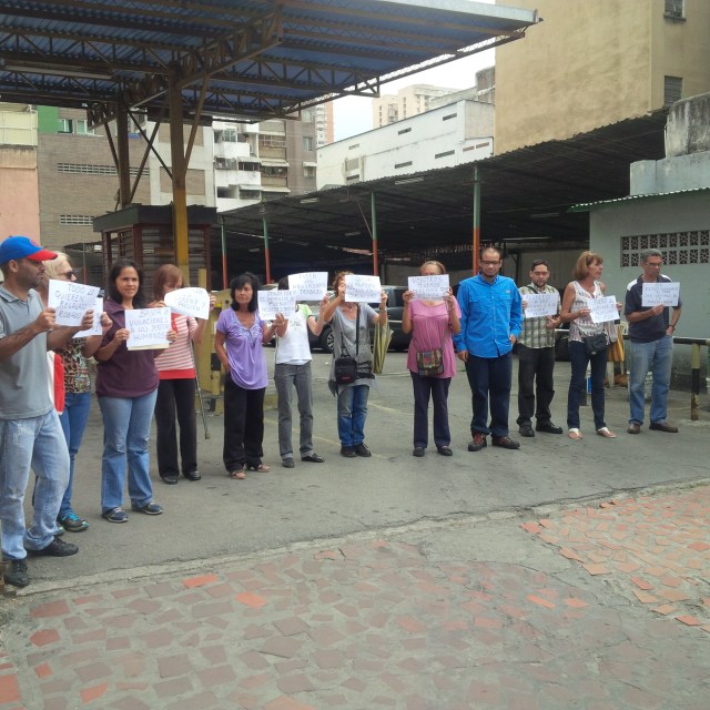 Vecinos de Caracas protestaron contra las expropiaciones