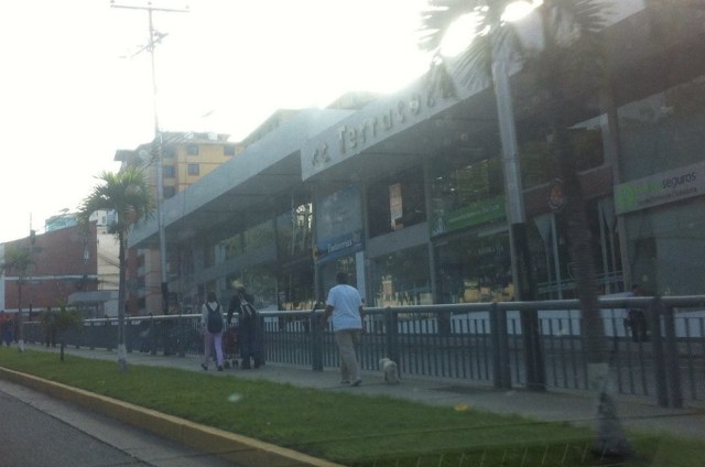 Paro de transporte en Mérida / Foto @dexabeth17 