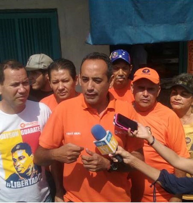 Tonny Real: Aragua se mantendrá en las calles exigiendo elecciones generales