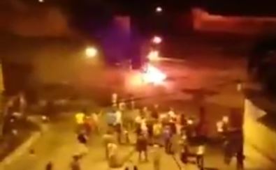 La “candelita” en La Matica, Los Teques, se cobró una tanqueta por represión GNB con gases en las casas (VIDEOS)
