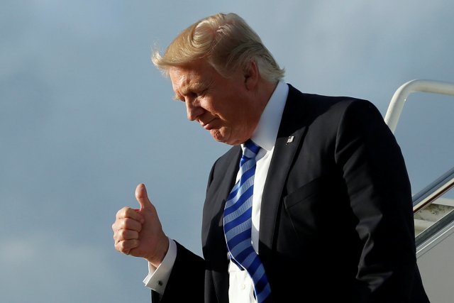 Presidente de EEUU, Donald Trump. Foto: REUTERS/Yuri Gripas