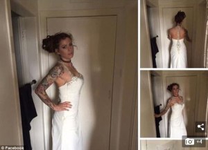 Remata su vestido de matrimonio sin estrenar y en el aviso explica el por qué