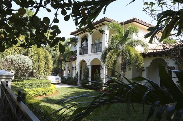 La casa de Abraham Shiera en Coral Gables, Florida. Monica McGivern 