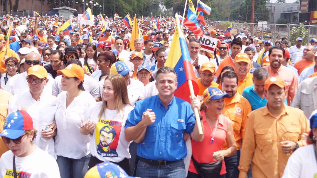 Feo La Cruz: Marcha hasta la Defensoría del Pueblo en Carabobo fue un éxito