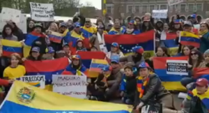 Venezolanos también protestan desde Holanda (Video)