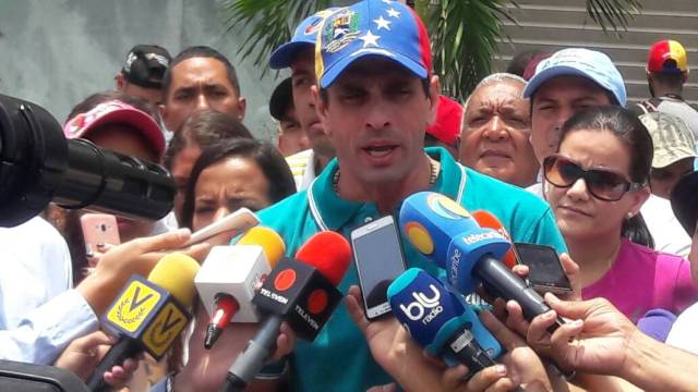 Gobernador del estado Miranda, Henrique Capriles. Prensa Miranda