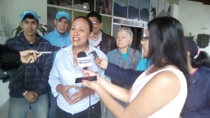 Martha Hernández: Seguiremos en la calle pese a todas las amenazas hasta que Venezuela sea libre