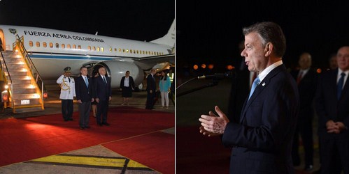Santos llega a Paraguay para profundizar la relación bilateral
