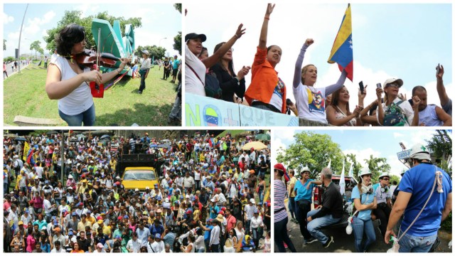 Venezolanos dieron lo mejor de sí en el Plantón contra Nicolás en Caracas. Fotos: Régulo Gómez / LaPatilla.com