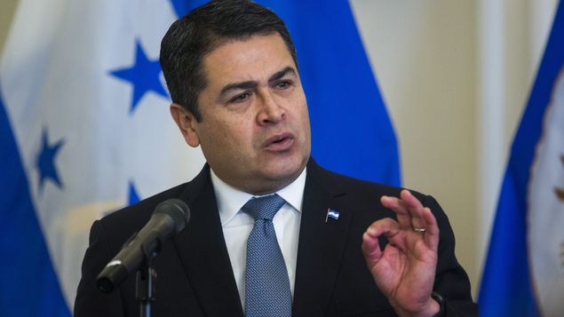 El presidente de Honduras, Juan Orlando Hernández (Foto: EFE)