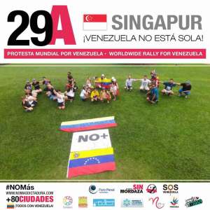 Venezolanos protestaron en 79 ciudades del mundo exigiendo “No Más” violencia del gobierno en Venezuela