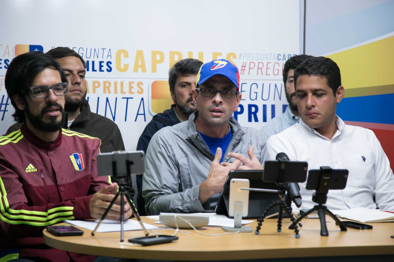 Capriles: Cualquier llamado a una constituyente chimba debe ser desobedecido por el pueblo