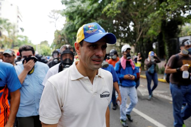 El gobernador del estado Miranda, Henrique Capriles (Foto: Reuters)
