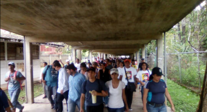 Manifestantes toman ruta de la UCV para llegar hasta el CNE #1May