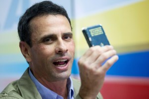 Capriles sobre sentencia del TSJ: venezolanos no podemos permitir que nos roben nuestros derechos