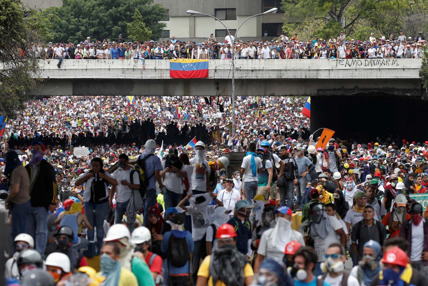 Movilización opositora partirá desde cuatro puntos de Caracas