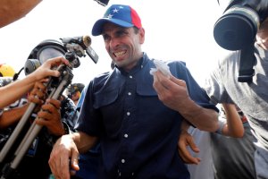 Capriles exhortó a la Fanb a no hacerse cómplice de los caprichos de Maduro