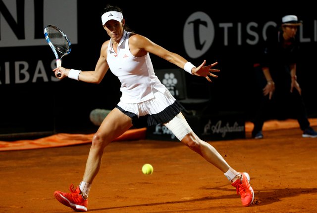 La tenista Garbiñe Muguruza (Foto: Reuters)