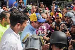 Capriles asegura que gobierno aumentó la represión criminal