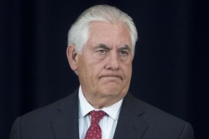 Tillerson confía en cooperar con Europa ante la tragedia venezolana