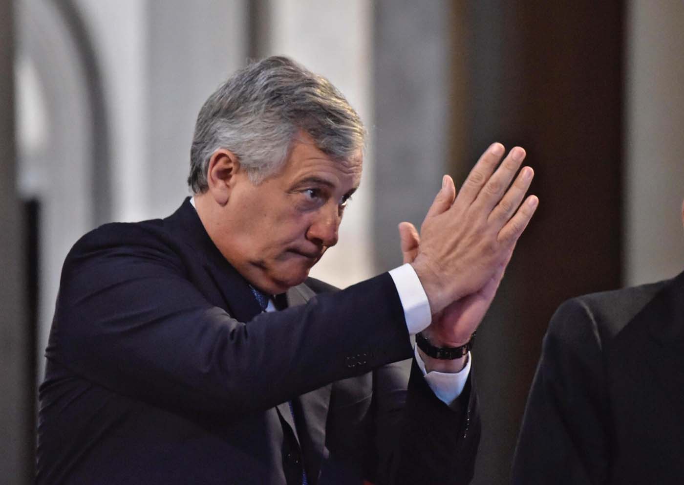 Tajani no asistirá a cumbre UE-Celac en una señal contra el régimen de Maduro