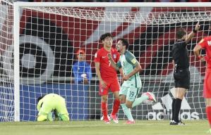Portugal elimina a la anfitriona Corea del Sur 3-1 en octavos del Mundial Sub-20