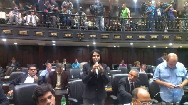 La diputada a la Asamblea Nacional, Delsa Solórzano. Foto: @AsambleaVE
