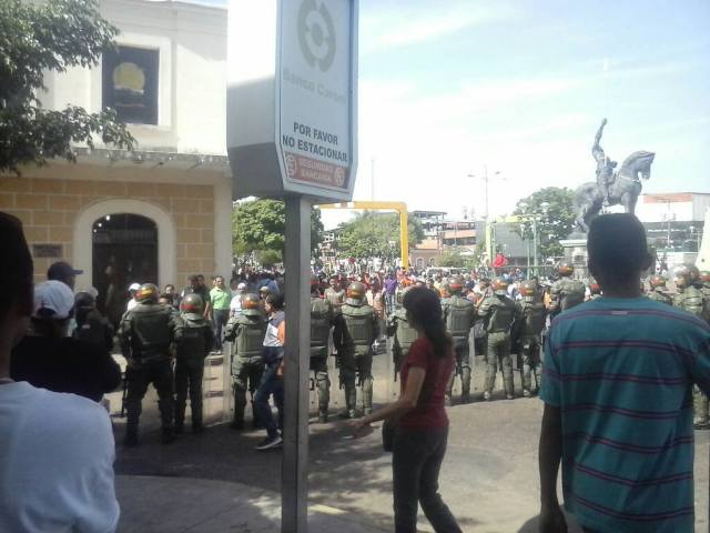 Foto: manifestación en San Fernando de Apure  / Rafael Arriaga