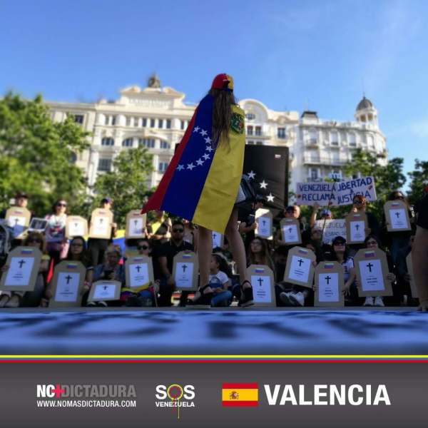 Venezolanos han protestado en más de 80 ciudades del mundo (Prensa Un Mundo Sin Mordaza)