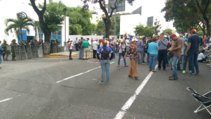 Larenses se plantan frente al MP en Barquisimeto contra atropellos de la Fanb