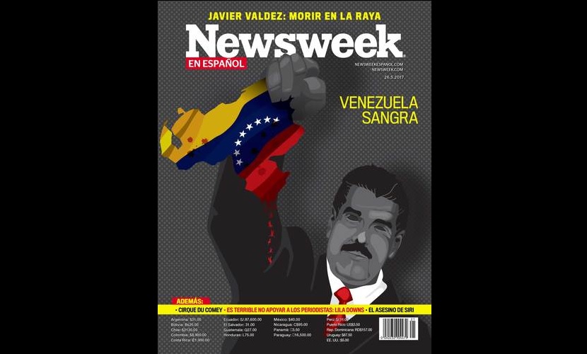 Newsweek en español: Las calles de Venezuela lloran sangre