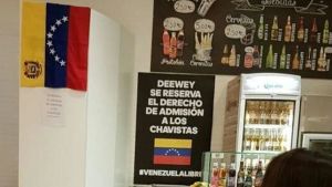 Un restaurante de Madrid prohíbe la entrada a chavistas