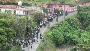 Concejal de Los Salias denuncia represión “brutal y desproporcionada” de la GN en San Antonio de Los Altos (Audio)