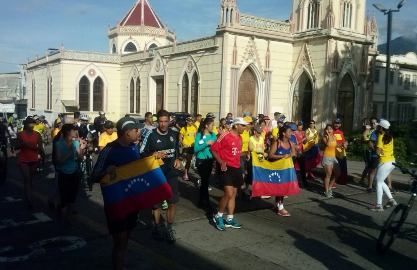 En Mérida los deportistas se unen a marcha #PorLaLibertadDeExpresión #27May