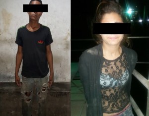 Aprehendidos en flagrancia un sujeto solicitado y una adolescente en La Castellana por robo
