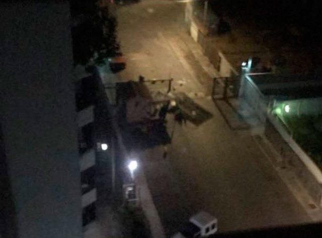 Paramilitares dispararon contra residencias en El Paraíso e intentaron ingresar en edificios. Foto: @AlbertoAltuve 