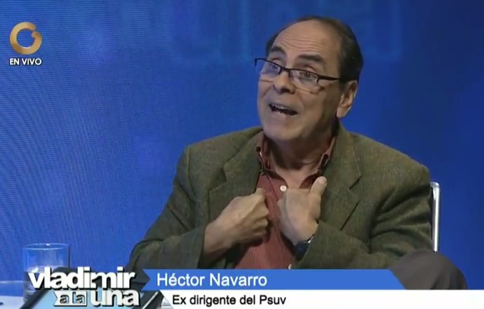 Navarro: Estamos aproximándonos a una situación de escalada que puede llegar a guerra civil