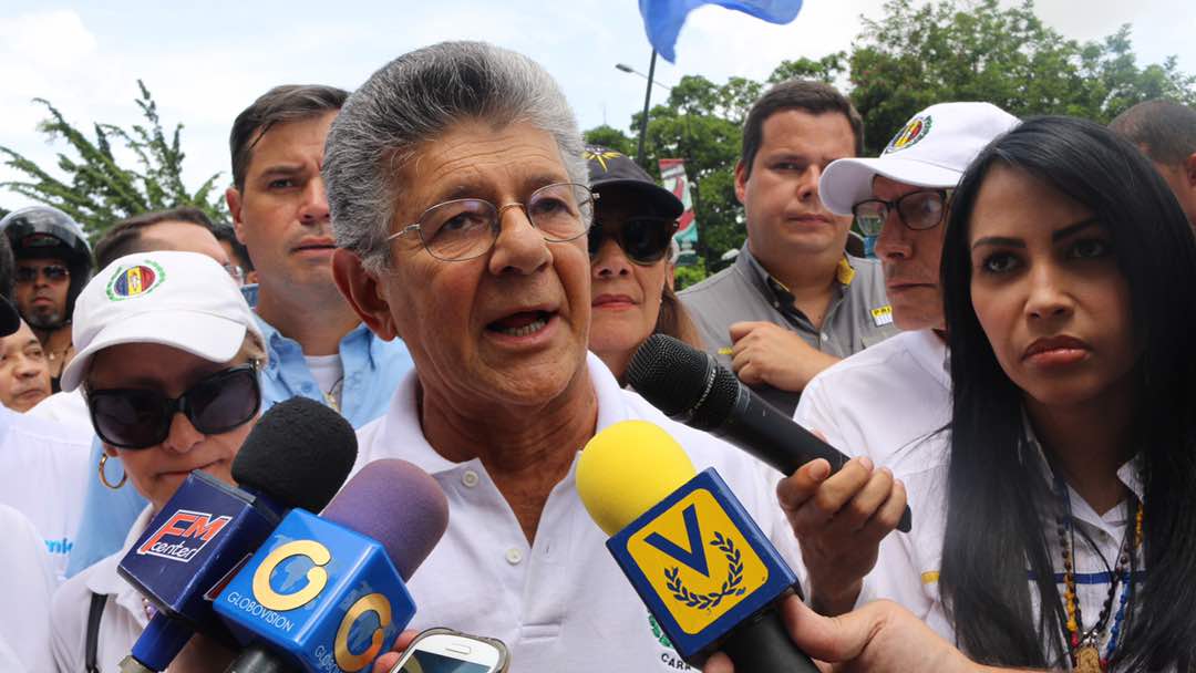 Ramos Allup: OEA es una vía abierta porque caso Venezuela es un problema hemisférico y mundial