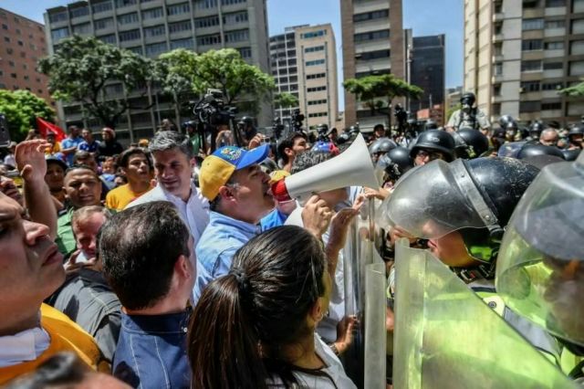 El presidente de la AN, Julio Borges