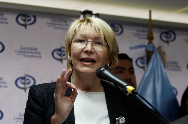 Luisa Ortega Díaz, Fiscal General de la República / Foto REUTERS/Marco Bello