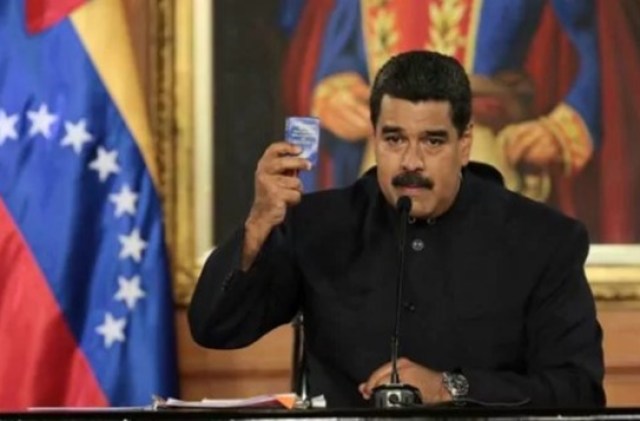 El presidente Nicolás Maduro (Foto: @VTVcanal8)