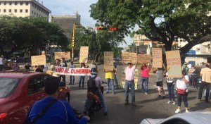 En Maracay salieron a la calle para participar en El Plantón #15May (Fotos)