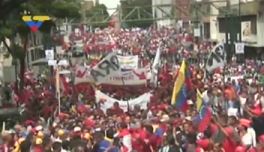 Foto: La marcha oficialista por la constituyente de 23 de Mayo / VTV