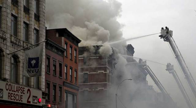 Incendio en edificio de Nueva York / Referencial / Foto: Reuters 
