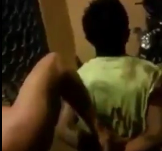 Niño quemado por la GNB / Captura de video