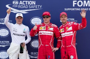 Kimi Raikkonen vuelve a la pole de la Fórmula Uno nueve años después (Fotos)