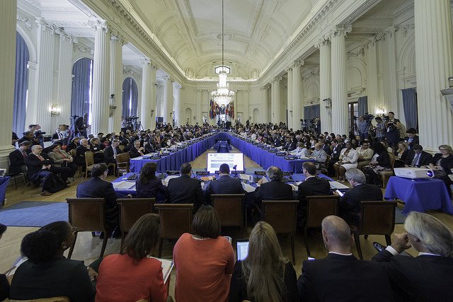 Reunión de cancilleres de la OEA (Foto: @OEA_oficial)