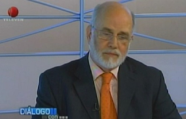 Tinedo Guía, presidente del Colegio Nacional de Periodistas/ Foto captura de tv
